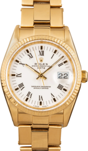 Rolex Date All Gold 15238