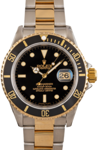 Rolex Submariner 16613 Black Dial Two-Tone