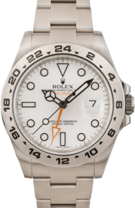 Rolex Explorer II Ref 216570 White Dial