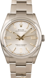 Rolex Oyster Perpetual 126000 Silver