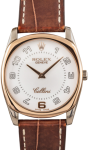 Rolex Cellini 4233 18k White & Everose Gold