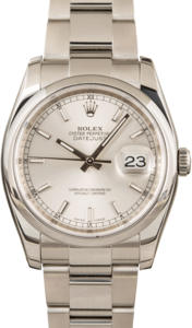 Rolex Datejust 116200 Silver Index