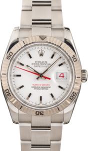 Rolex Datejust Thunderbird 116264 White Dial