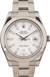 Rolex Datejust II 116300 White