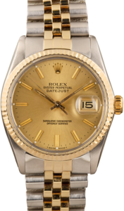 Men's Rolex Datejust 16013 Champagne Dial