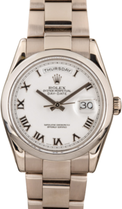 Rolex Day-Date 118209 White Gold