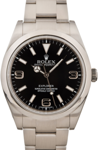 Rolex Explorer 214270 Black Mark I Dial