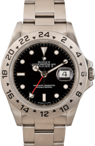 Mens Rolex Explorer II 16570 Black