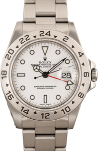 Men's Rolex Explorer II 16570 Stainless Steel