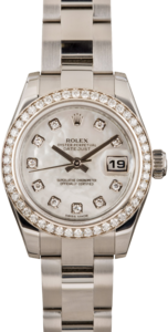PreOwned Rolex Datejust 179384 Diamond Dial