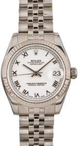 Rolex Datejust 178274 White Roman