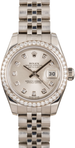 Used Rolex Datejust 179384 Diamond Bezel