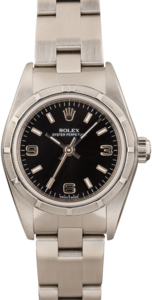 Ladies Rolex Oyster Perpetual 76030 Black