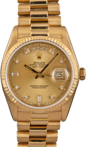 Rolex President 18048 Yellow Gold