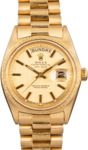 Rolex President Day-Date 1807 Bark Finish