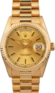 Rolex President 18238 Champagne Dial