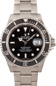 Rolex Submariner 16610T No Holes