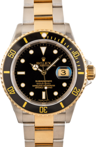 Rolex Submariner 16613T Black Dial