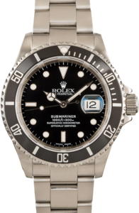 Rolex Submariner 16610T Black Bezel