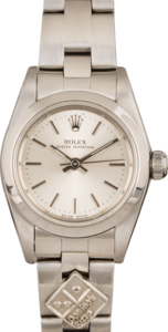 Rolex Ladies Oyster Perpetual 76080 Steel Oyster